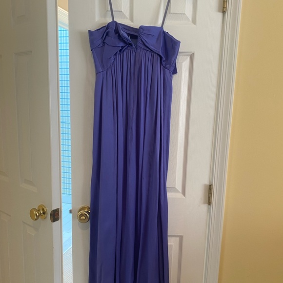 Lavender strapless gown - Picture 2 of 3